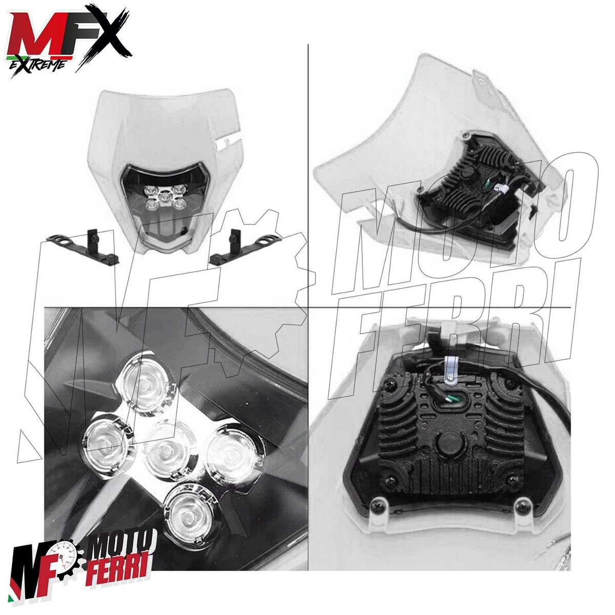 GUERILLA - MASCHERA GUARDIAN PRO NERA PLASTICA - Foto 9