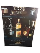 1981 Johnnie Walker Black Label Print Ad Trop...