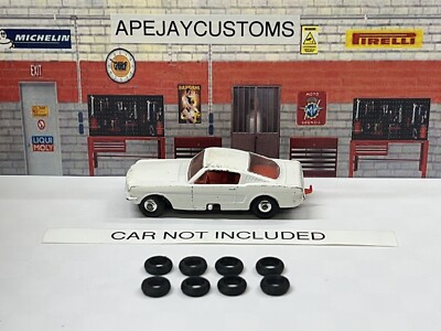 1960s Lesney Matchbox Series No 8 Mustang 2 Sets Of Tires (car Not Included)