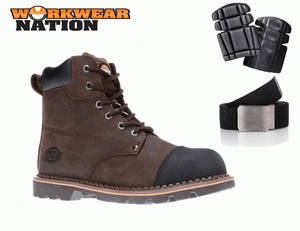 Dickies Crawford Sicurezza bota Puntale in Acciaio pelle Abbigliamento Lavoro Dickies Crawford Sicurezza bota Puntale in Acciaio pelle Abbigliamento Lavoro