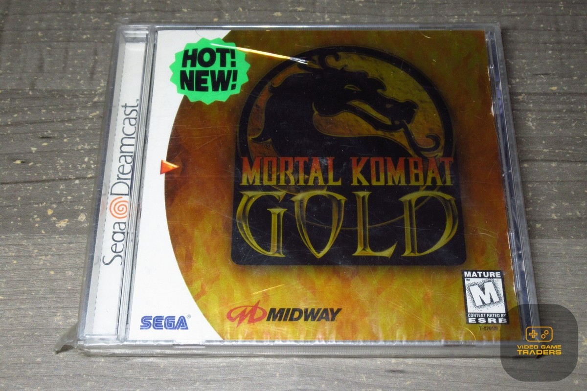 MORTAL KOMBAT GOLD 北米版Dreamcast Mortal Kombat Gold Sega Dreamcast Reproduction – Nightwing
