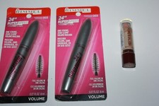 Rimmel 24 Hour Volume Flash Mascara 2x#003 + Hide The Blemish Concealer #105 New