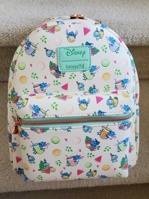 loungefly disney lilo & stitch vacation vibes zip wallet