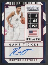 2020 CONTENDERS DRAFT PICKS KENYON MARTIN JR SP AUTO RED ROOKIE CARD GAME TICKET