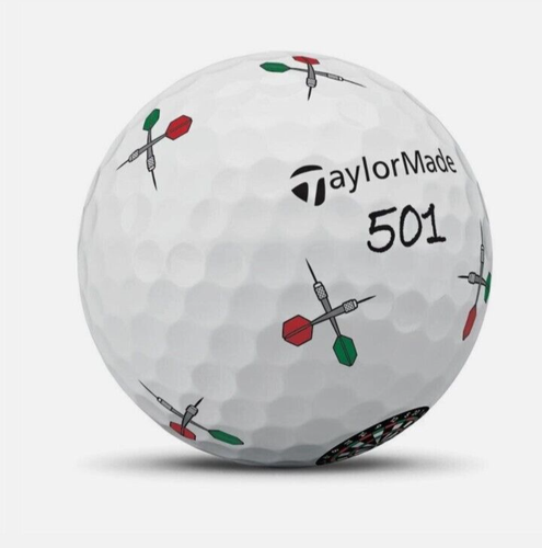 TaylorMade TP5x DARTS 501 Limited Edition Golf Balls - Picture 3 of 4