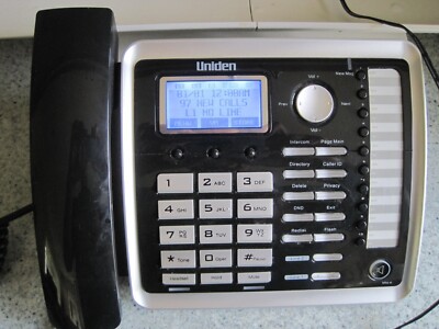 UNIDEN OPD210 AT4701 2 LEITUNGEN PSTN DECT DRAHTLOSE TELEFONANLAGE