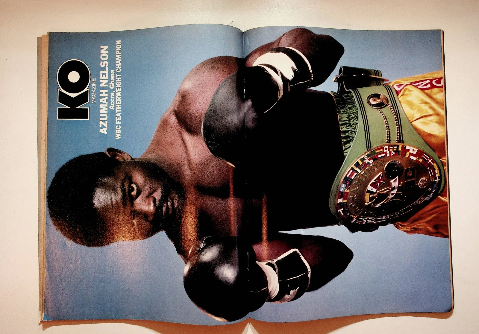 1986 July KO Knockout Boxing Magazine Mike Tyson Hagler Mugabi McGuigan Nelson - 画像3/8