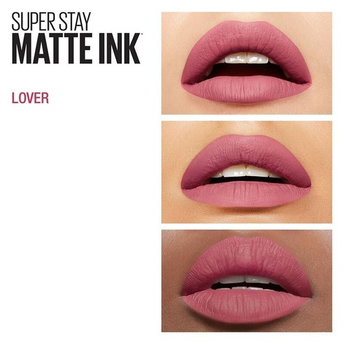 Maybelline Superstay Matte Ink Lipstick 15 Lover - Picture 5 of 5