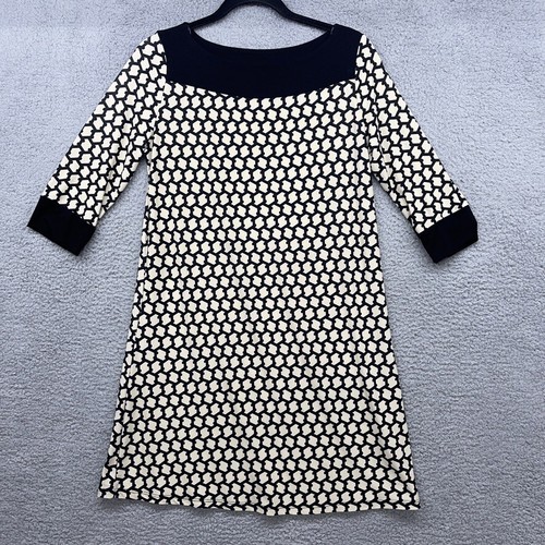 Gilli Midi Dress Black Trim Cream 