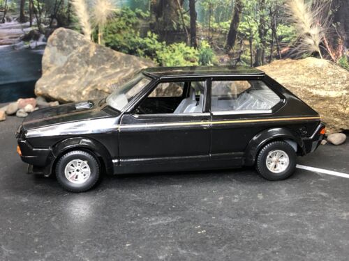 Imperfect 1:24 Diecast Bburago Italy BLACK & GOLD FIAT RITMO ABARTH No Box AS-IS - Picture 2 of 20