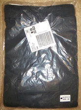 NWT NEW Woman Within BLACK 2X CARGO SHORTS Pull-On Knit OneStop Plus Full Beauty