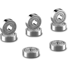 Newsfana Inline Skate Wheel Bearings 8-Pack Spacers for 8x22x7mm Skateboard B...