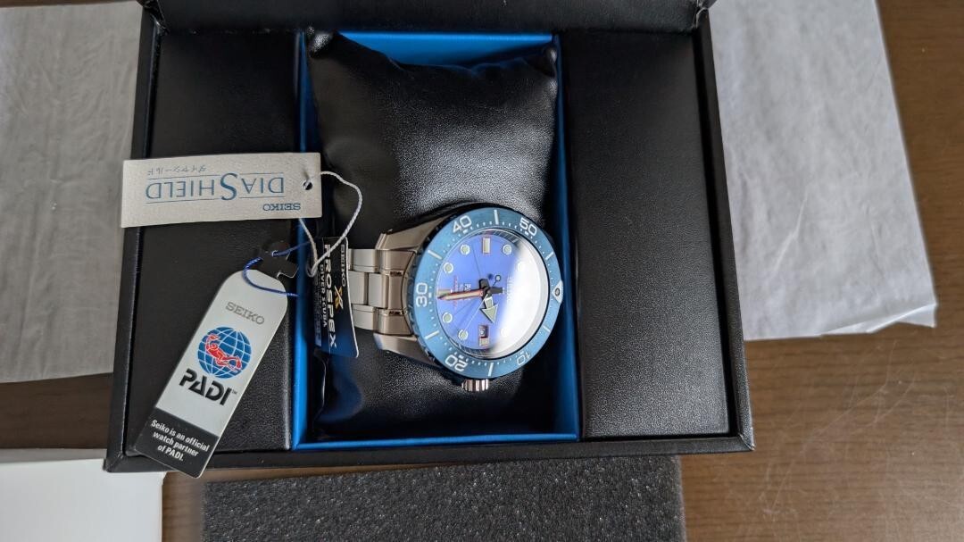 時計 SEIKO / PROSPEX / SBDJ015 SEIKO ProspeX PADI SBDJ015 Solar Titanium Limited Diver's 200m