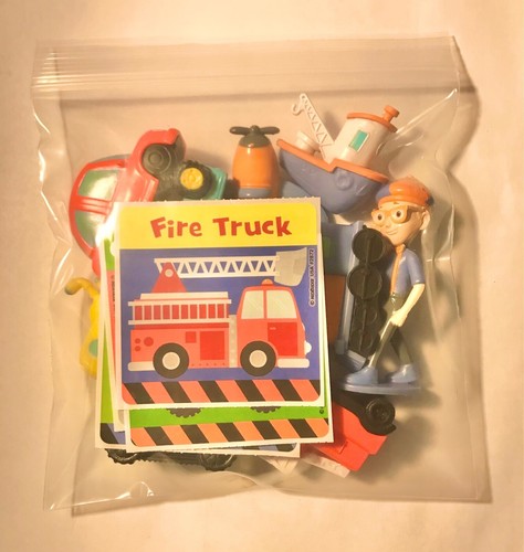 Blippi Figur 14er Set mit 10 Figuren und 4 Aufklebern - Bild 7 von 7