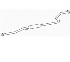 EXHA3003 Auspuff Schalldämpfer Honda Civic 1.6 Coupe 01 - 1996 - 12/2000