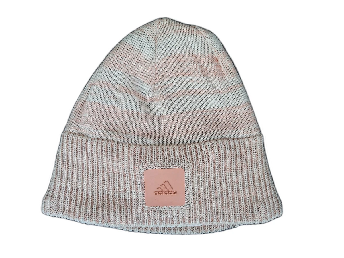 cream adidas beanie