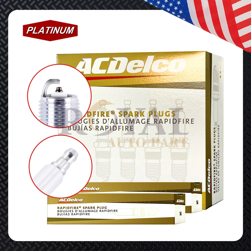 GM02 Distributor & ACDelco Spark Plugs & Wires for 96-05 Chevy GMC Truck 4.3L Foto 3 de 4