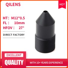 QILENS HD 2 megapixel FL10mm CCTV lens M12 0.5 for security surveillance cameras