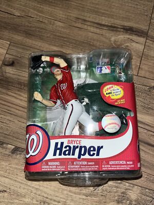 Bryce Harper MLB Series 31 McFarlane Figure Washington Nationals