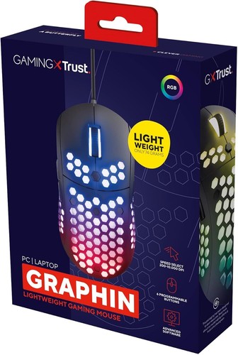 Trust Gaming GXT 960 Graphin Leichte RGB Beleuchtet Maus 10.000 DPI PC Mouse - Bild 9 von 9
