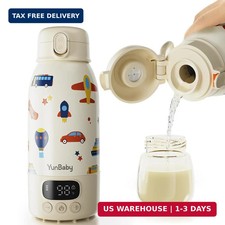 Portable Bottle Warmer for Travel, 17oz Water Heater