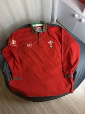VINTAGE WALES RUGBY JERSEY 1997-1999 ORIGINAL DRAGONS SIZE XL