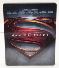 DCEU Man of Steel Zack Snyder Blu-Ray Steelbook - READ DESCRIPTION