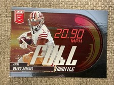 2025 Donruss Elite Football Deebo Samuel  Full Throttle /799 49ers 🔥🔥