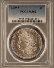 1879-S   PCGS MS-62   Brilliant and Lustrous   Morgan Silver Dollar