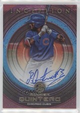 2022 Bowman Inception Prospect Fuchsia Foil 28/75 Ronnier Quintero Auto 12fr