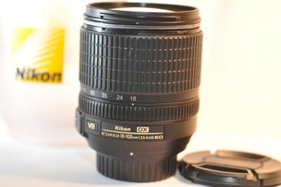 Nikon DX AF-S Nikkor 18-105mm G ED VR lens READ for D7200 D3400 D90 D5600 D7500