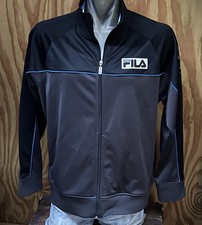 Vintage FILA ITALIA Sport Soccer Football Track Jacket XL Y2K 90s