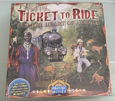 Ticket To Ride: Africa Expansion Family Map Collection 3 Strategy Board Game