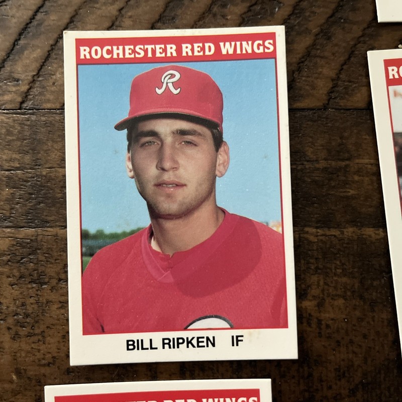 1987 TCMA CMC Rochester Red Wings Complete Team Set Billy Ripken RC & More!