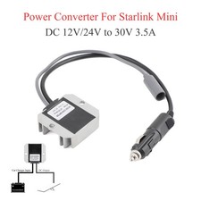 For Starlink Mini Car Charger 12V/24V to 30V 3.5A DC Female Output