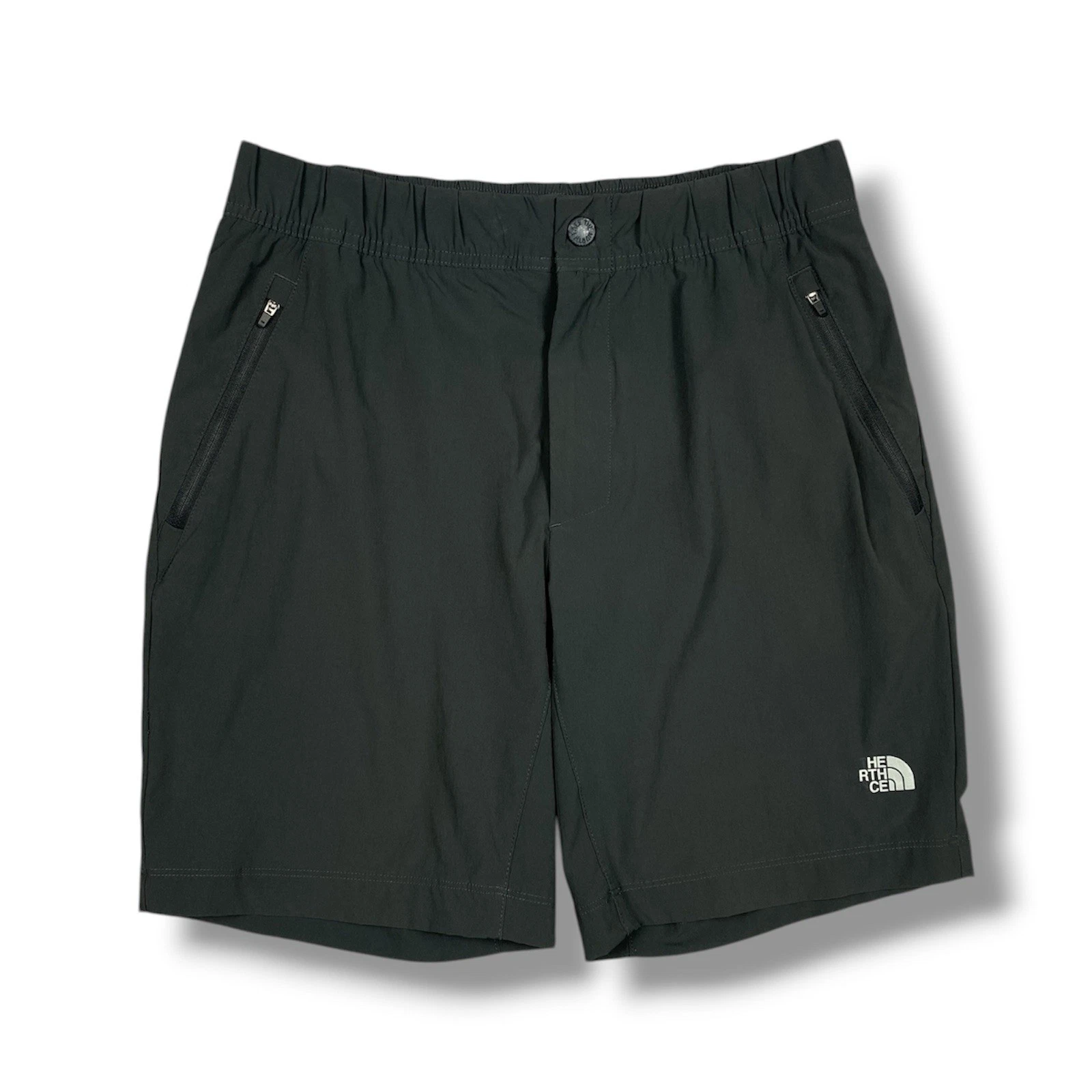 The North Face Men’s Shorts Size M Stretch Nylon Outdoor Hiking Gray Gorpcore