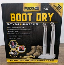Maxx Dry Boot Dry Silent Footwear and Glove Dryer - NEW Sealed