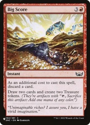 Big Score - LIST MTG - Light Play