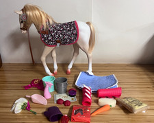Our Generation  Palomino Foal  & accessories ...