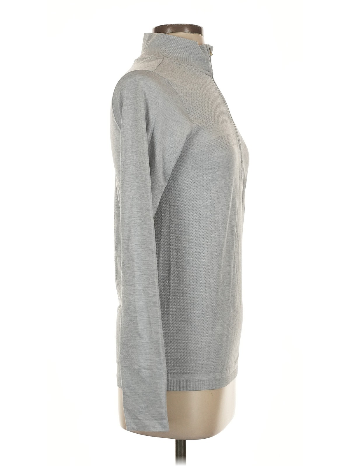 Nike Women Silver Pullover Sweater S thumbnail 3