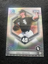 2026 Bowman Chrome Prospects Top 100 Noah Schultz #BTP-49 Chicago White Sox