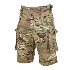 Authentic Britannique Armée Shorts Combat Militaires Robustes MTP Camo