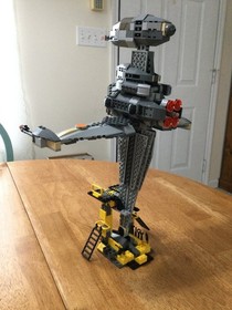 LEGO 6208 Star Wars B-Wing Fighter Complete NO BOX