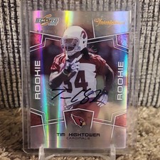 2008 Score Select Autograph Inscriptions Rookie Tim Hightower #408/750 Cardinals