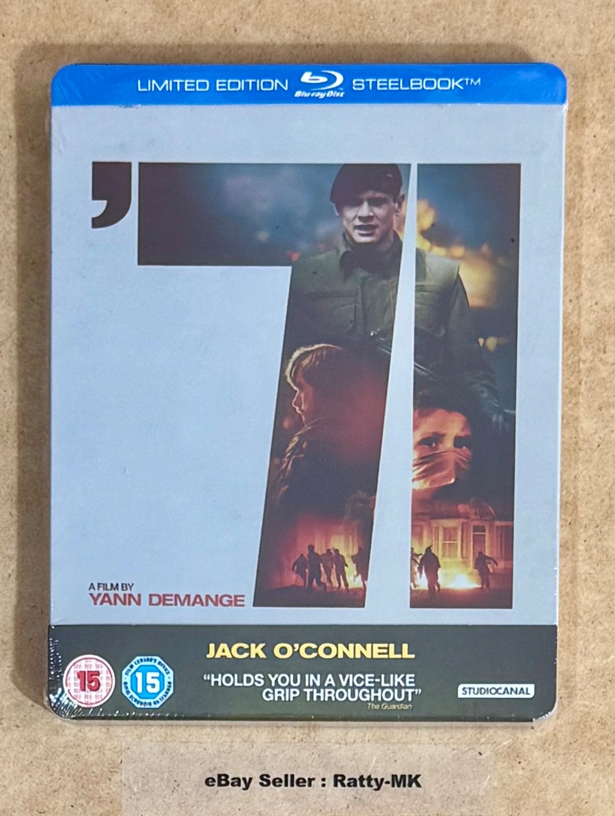 '71 - UK EXCLUSIVE BLU RAY STEELBOOK - NEW & SEALED