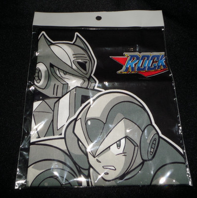 Mega Man X6 Rockman & Zero Handkerchief Cloth Art Towel Capcom