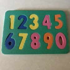 NUMBER PUZZLE - SOFT - 10 NUMBERS FROM 0 to 9