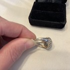 Michael Dawkins 925 Sterling Druzy Quartz Ring Size 9 — photo 6
