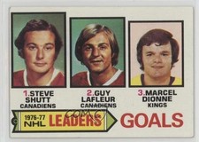 1977-78 Topps Steve Shutt Marcel Dionne Guy Lafleur #1 HOF sq1