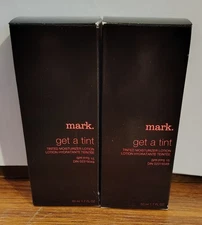 Lot Of 2 Avon Mark. Get A Tint SPF 15 Tinted Moisturizer IvoryNude DISCONTINUED 